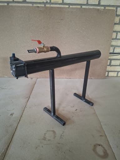 مشعل گازی فن‌دار مدل A مجهز به فن کنترل شونده دور