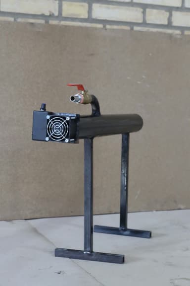 مشعل گازی فن‌دار مدل A مجهز به فن کنترل شونده دور